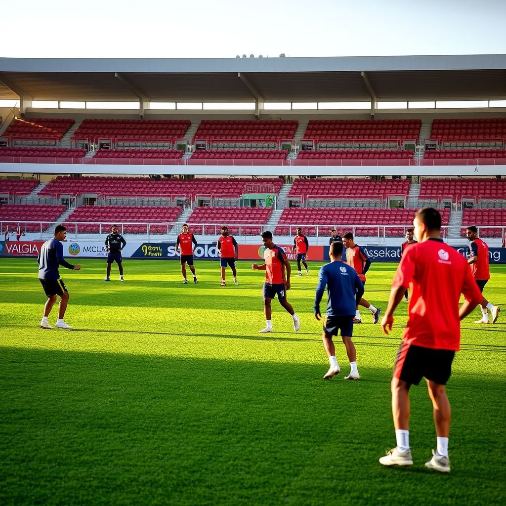 乐鱼体育网站入口-摩洛哥瓦赫达训练基地开放，备战世俱杯进入冲刺阶段